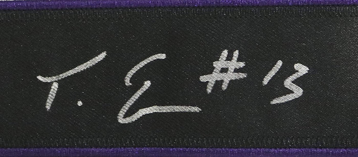 Tyreke Evans Sacramento Kings Signed Autographed White #13 Jersey JSA COA