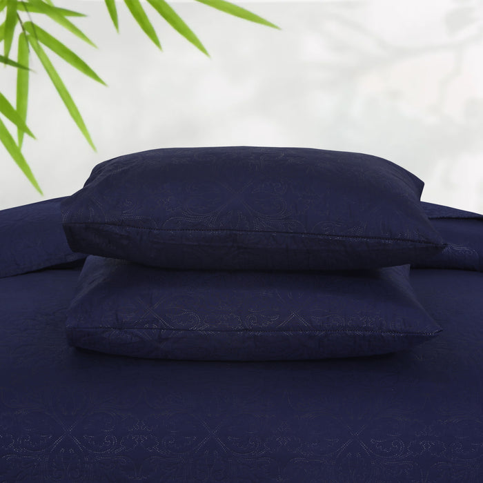 Ultrasonic Quilted Bedspread 3 PCS Design  122 - Nishat Creative Store