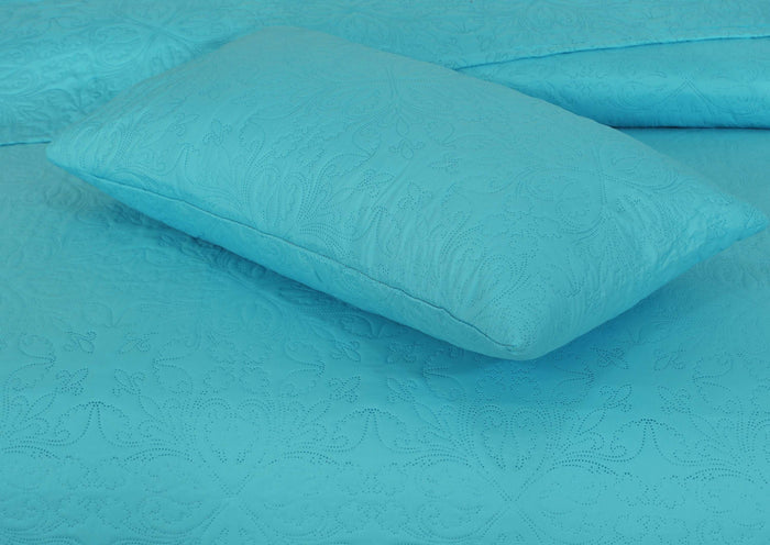 Ultrasonic Quilted Bedspread 3 PCS Design  125 - Nishat Creative Store