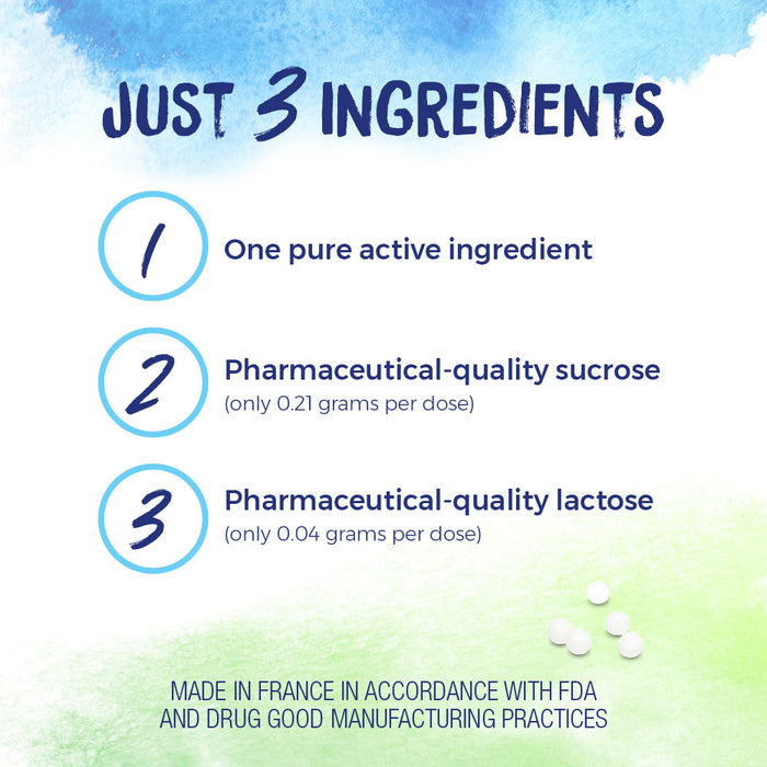 Boiron Singles ingredients