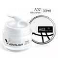 VENALISA JELLY GEL DE CONSTRUCȚIE / BUILDER GEL – A02 MILKY WHITE 30ML