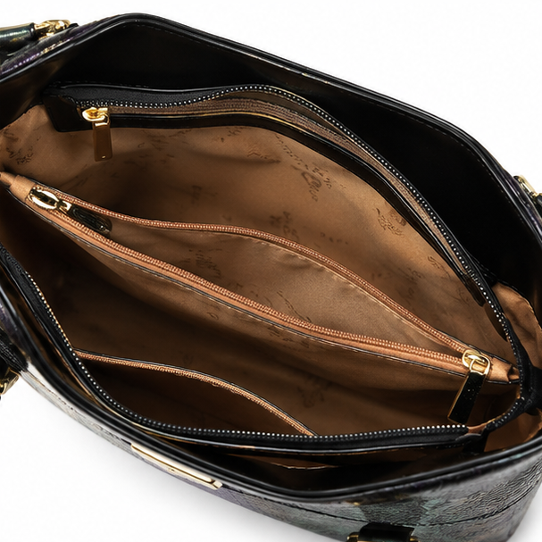 Vestralia – Iridescent Snakeskin-look Tote Bag