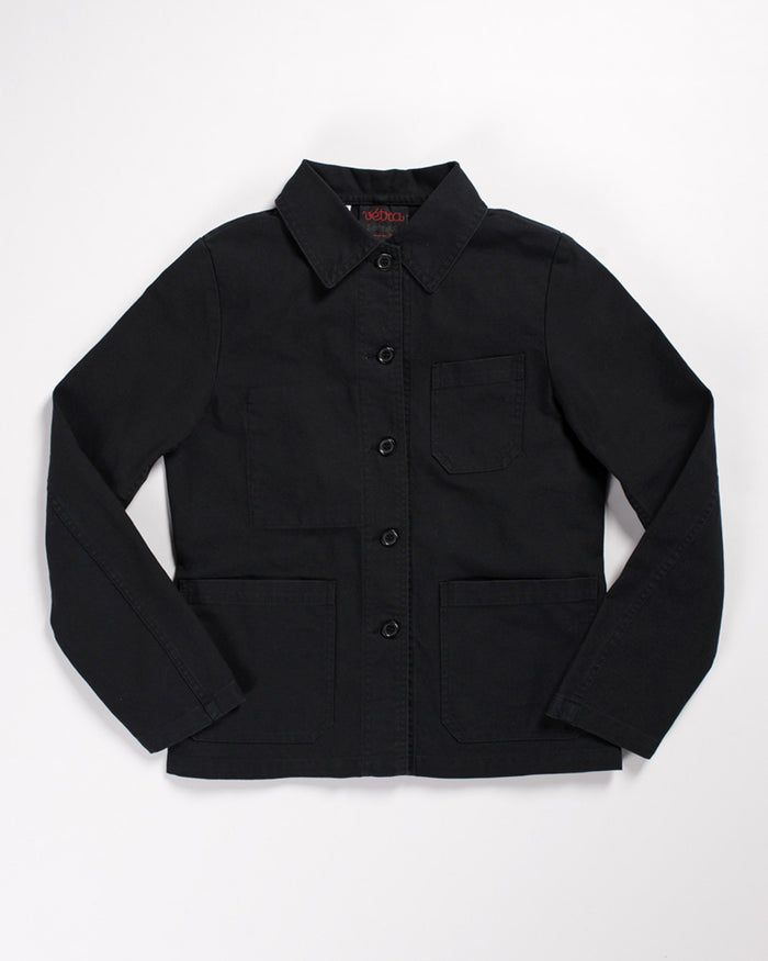 Vetra Women's Work Jacket Black Twill