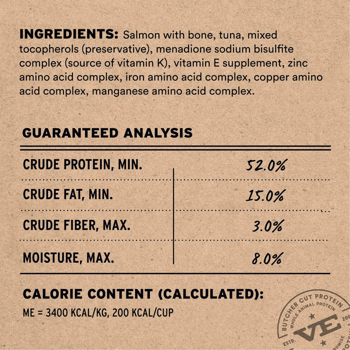 Vital Essentials Freeze-Dried Cat Crunchy Micro Nibs - Salmon & Tuna