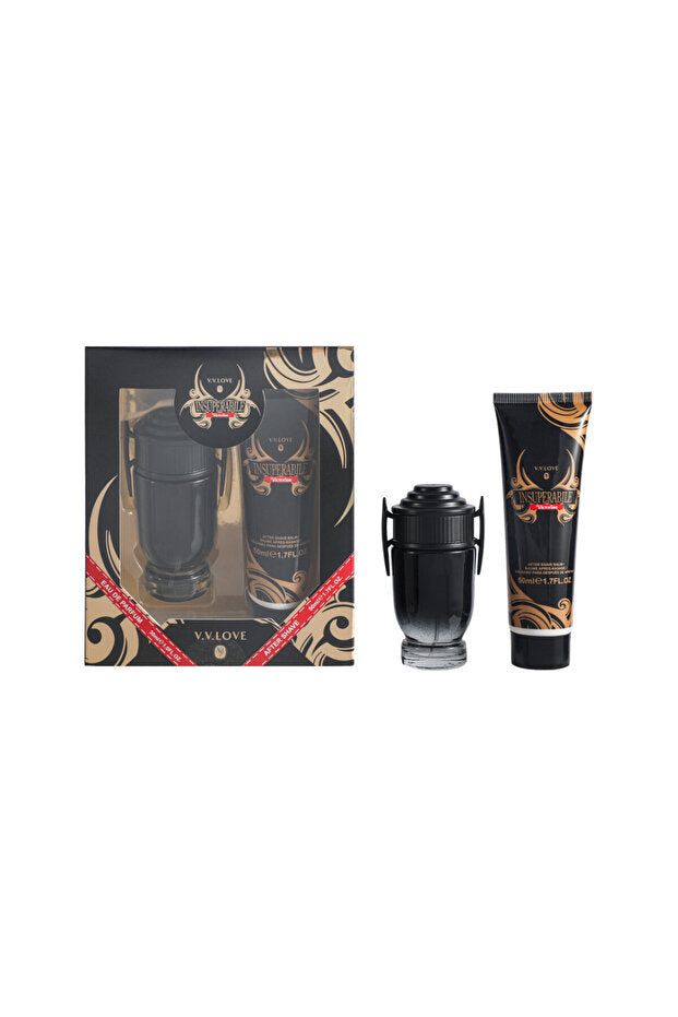 V.V LOVE Set V.V. Love (parfum 30 ml + aftershave 50 ml) Insuperabile negru
