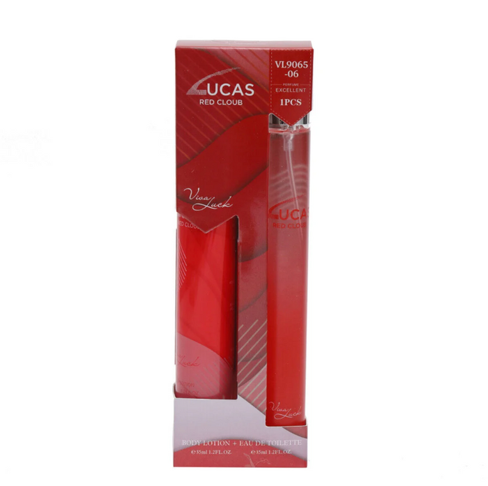 V.V LOVE Set V.V. Love (parfum stilou 35 ml + loțiune de corp 35 ml) Lucas Red Cloud VL9065-6