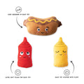 Wagsdale - Let's Be Frank 3 Piece Small Dog Toy Set