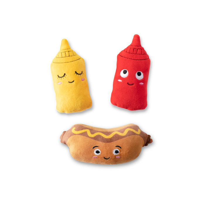 Wagsdale - Let's Be Frank 3 Piece Small Dog Toy Set