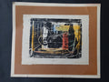 Walt Peregoy: Still Life Block Print P2499