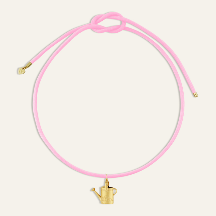 Watering Can Cord Necklace
