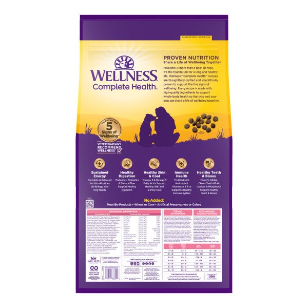 Wellness Complete Health Grain Sensitive Skin & Stomach Salmon & Rice Recipe Dog Food