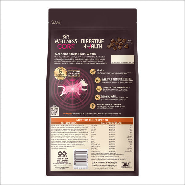 Wellness CORE Digestive Health Small Breed Chicken & Brown Rice