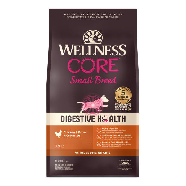 Wellness CORE Digestive Health Small Breed Chicken & Brown Rice