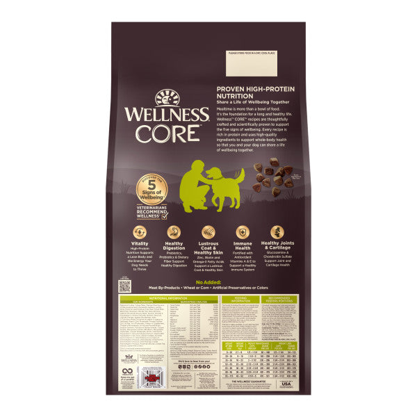 Wellness CORE Natural Grain Free Reduced Fat Weight Management Turkey & Chicken Recipe Dry Dog Food