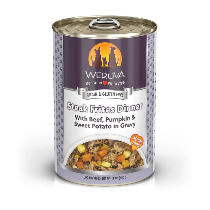 Weruva Paw Steak Frites Dinner - 14oz