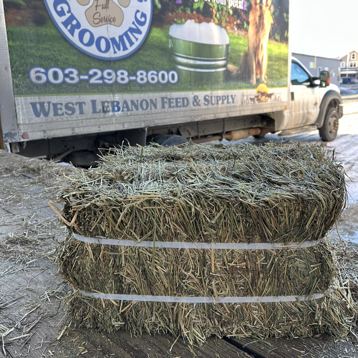 West Lebanon Feed & Supply Compressed Alfalfa Bale