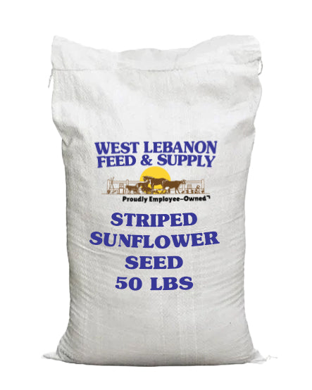West Lebanon Feed & Supply WLS Striped Sunflower Seed 50lbs