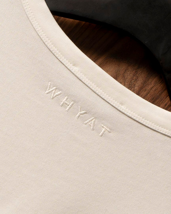 WHYAT Basic Tee White