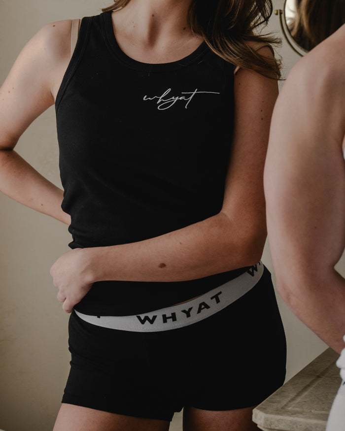 WHYAT Boxershorts - 2er pack - Black