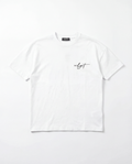 WHYAT TEE SIGNATURE-LOGO -WHITE