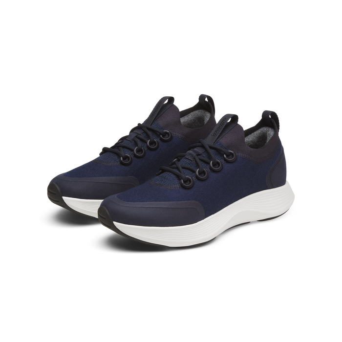 Women's Wool Strider - Dark Navy (Blizzard Sole)