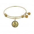 Yellow Eco-Friendly Antique 'Angelica' Anchor Bracelet