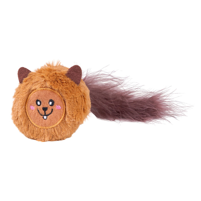 ZippyClaws® Refillablez Bushy Throw – Squirrel