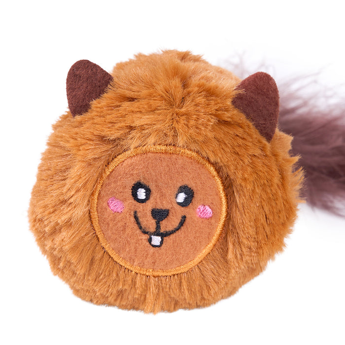 ZippyClaws® Refillablez Bushy Throw – Squirrel
