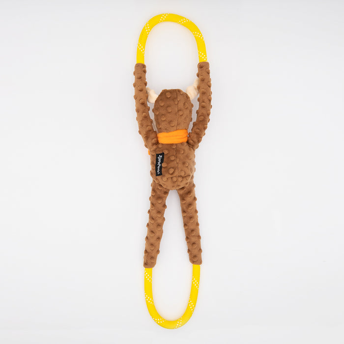 ZippyPaws RopeTugz® – Moose Dog Toy